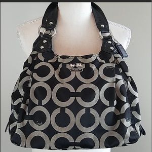 Coach 14305 Op Art Sateen Madison Maggie